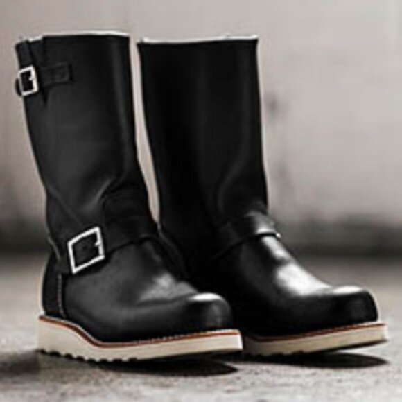 Red Wing Boots – Black – Men’s 6.5 – Made in USA Fits Women's Size 8 USA - Picture 1 of 4